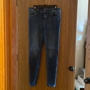 Blue jeans mid-rise size 8 long